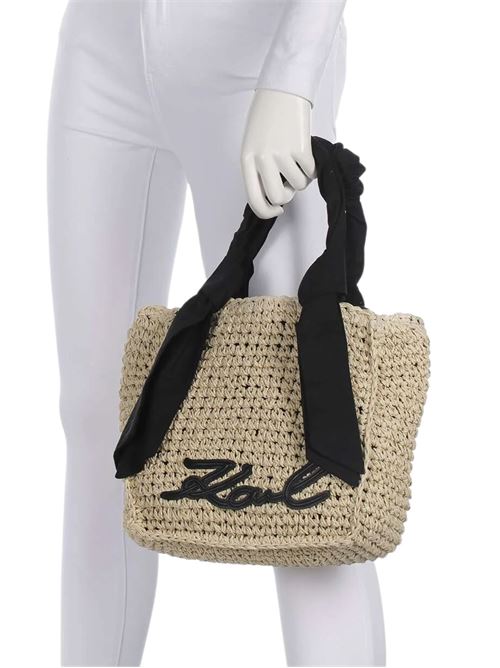 Borsa in paglia Karl Lagerfeld | B2W46073425